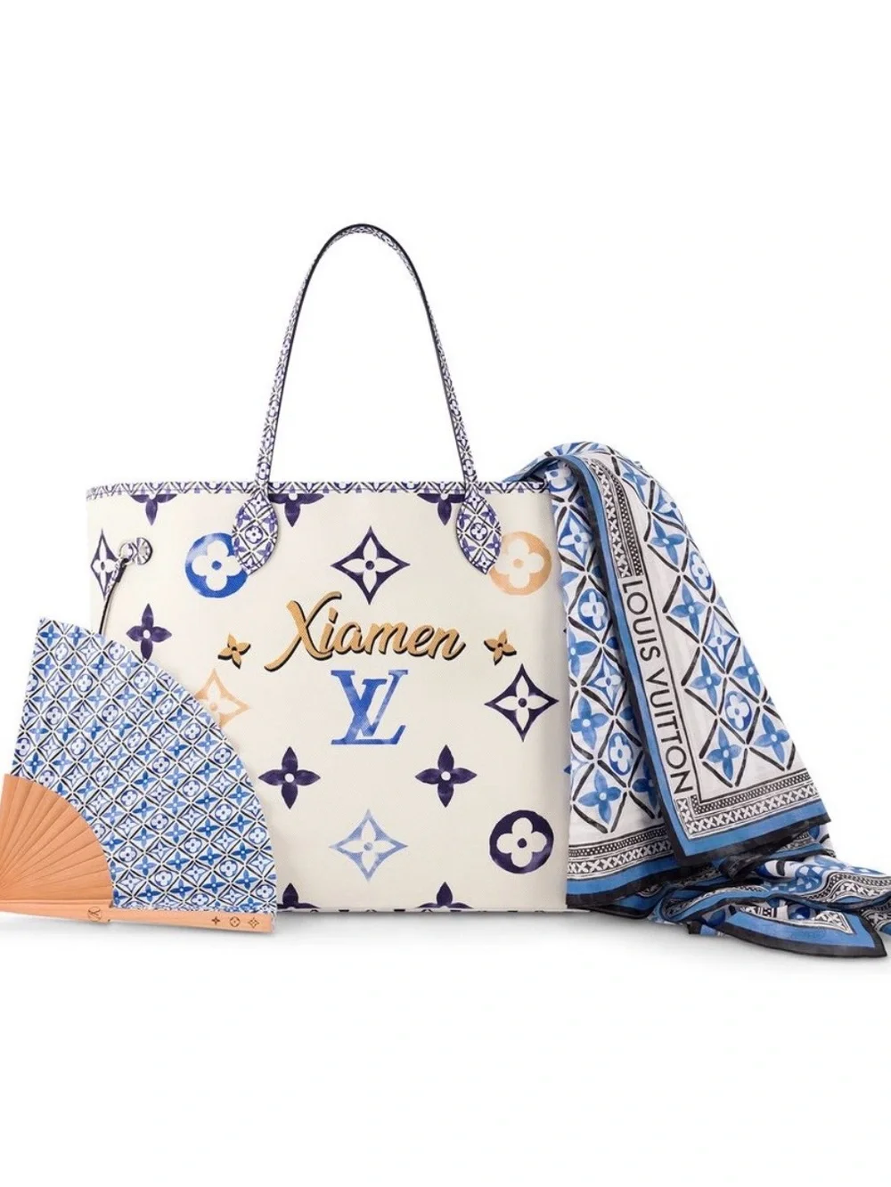 NEW Louis Vuitton Neverfull GM Xiamen By The Pool Monogram *Limited Edition*